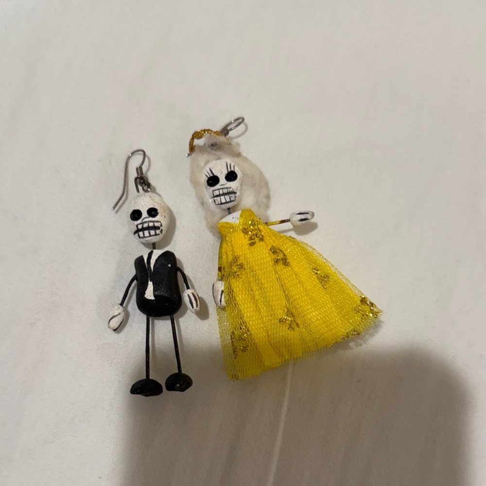 Day of the dead earrings